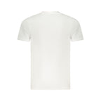 Cavalli Class White Cotton Men T-Shirt