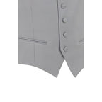 Gi Capri Gray Polyester Waistcoat
