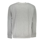 Cavalli Class Gray Cotton Men Sweater