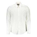 North Sails White Cotton Men Shirt