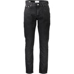 Calvin Klein Black Cotton Men Jeans