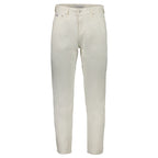 Calvin Klein White Cotton Men's Jeans