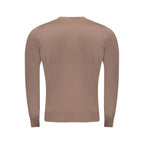 Cavalli Class Brown Viscose Men Sweater