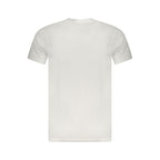 Cavalli Class White Cotton Men T-Shirt