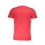 Cavalli Class Red Cotton Men T-Shirt
