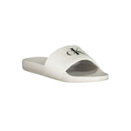 Calvin Klein White Polyester Women Sandal