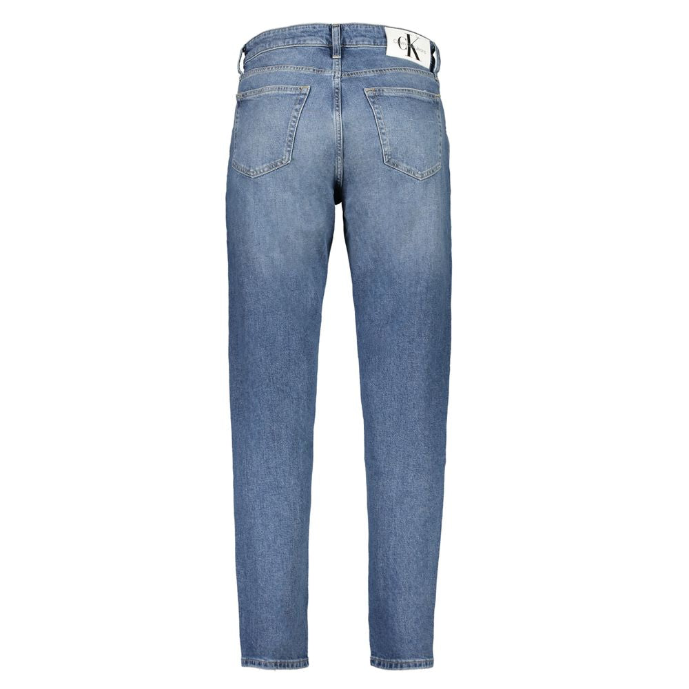 Calvin Klein Blue Cotton Men Jeans