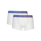 North Sails White Cotton Men Boxer