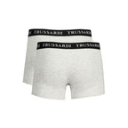 Trussardi Brown Cotton Men Boxer Underwear