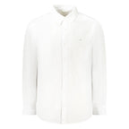 Calvin Klein White Cotton Men Shirt
