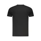 Cavalli Class Black Cotton Men T-Shirt