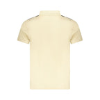 Cavalli Class Beige Cotton Men Polo Shirt