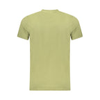 Cavalli Class Green Cotton Men T-Shirt