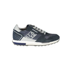 Napapijri Blue Leather Mens Sneaker