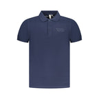 Accademia Militare Blue Cotton Polo Shirt