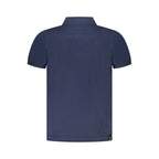 Accademia Militare Blue Cotton Polo Shirt