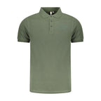 Accademia Militare Green Cotton Polo Shirt