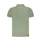 Accademia Militare Green Cotton Polo Shirt