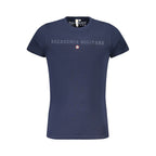 Accademia Militare Blue Cotton T-Shirt