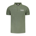 Accademia Militare Green Cotton Polo Shirt