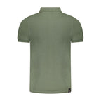 Accademia Militare Green Cotton Polo Shirt