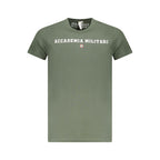 Accademia Militare Green Cotton T-Shirt