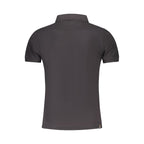Accademia Militare Black Cotton Polo Shirt
