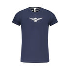 Accademia Militare Blue Cotton T-Shirt