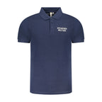 Accademia Militare Blue Cotton Polo Shirt