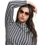 Emilio Pucci Gold Women Sunglass