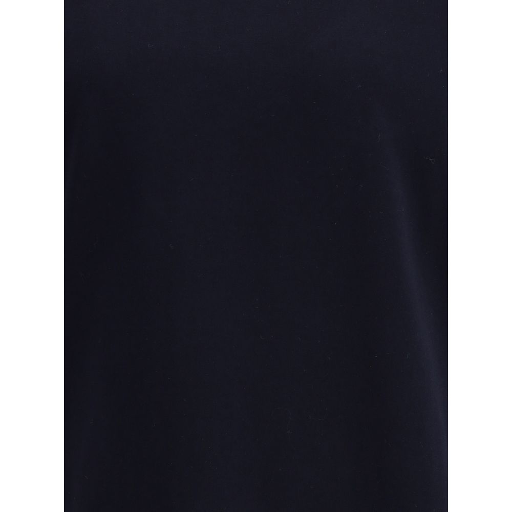 Brunello Cucinelli Blue Cotton T-Shirt
