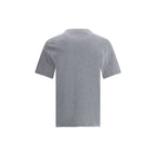 Brunello Cucinelli Gray Cotton T-Shirt