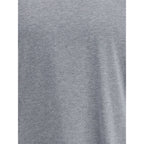 Brunello Cucinelli Gray Cotton T-Shirt