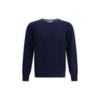 Brunello Cucinelli Blue Cashmere Cashmere Sweater