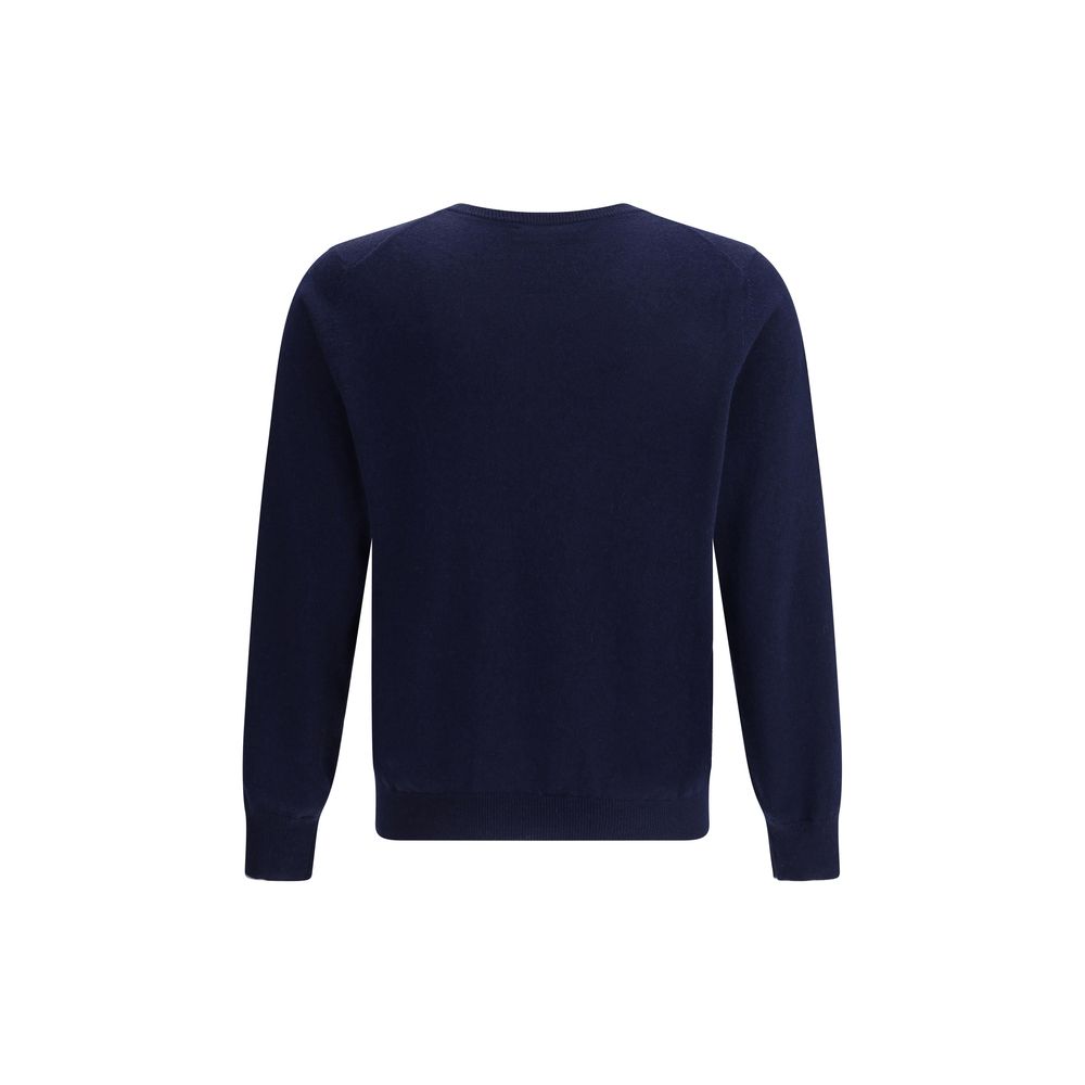 Brunello Cucinelli Blue Cashmere Cashmere Sweater