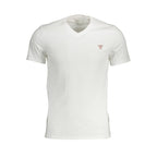Guess Jeans White Cotton T-Shirt