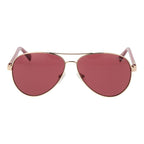 Guess Gold Unisex Sunglass