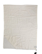 Dolce & Gabbana White Cashmere Neck Warmer Wrap Shawl Scarf