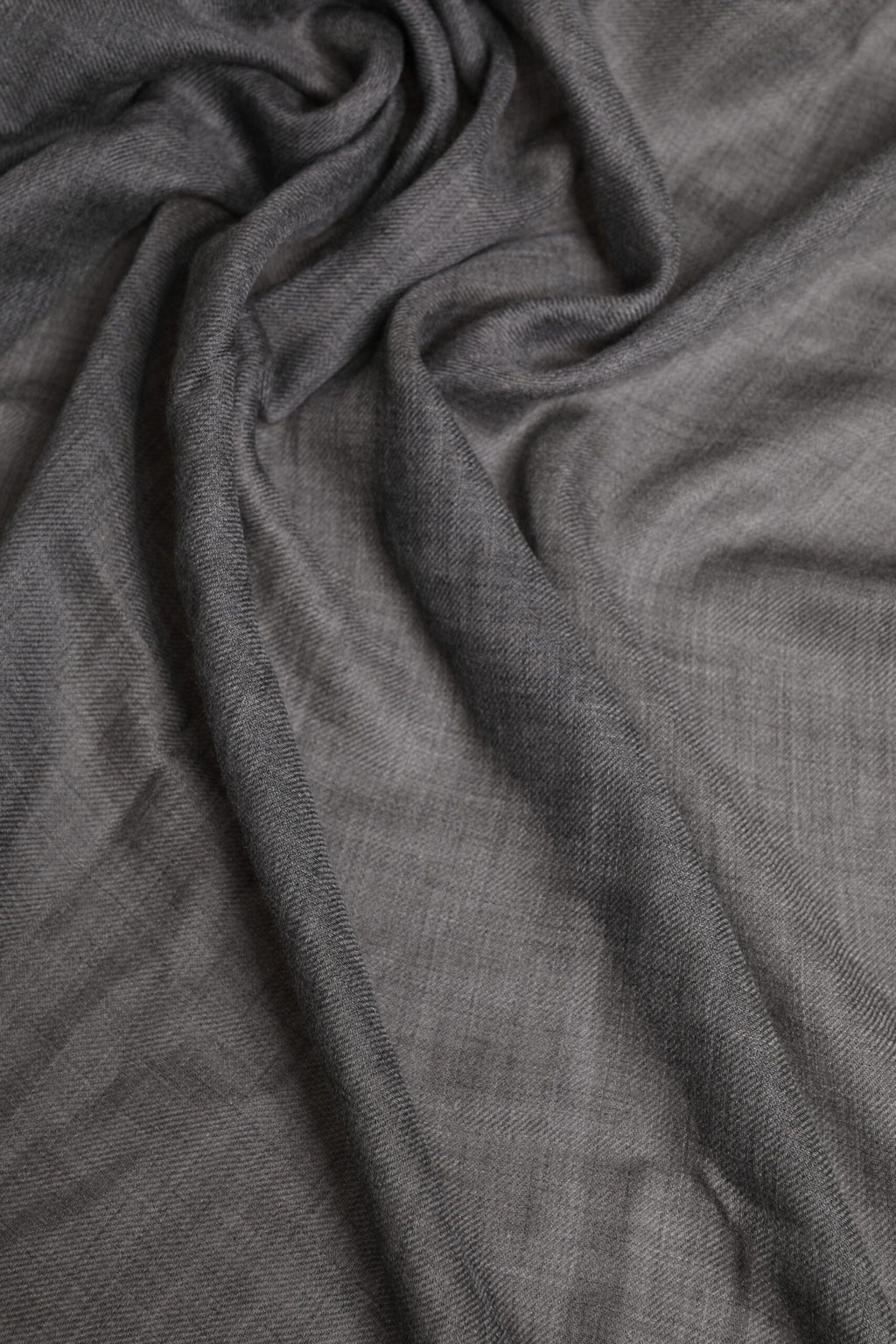 Dolce & Gabbana Gray Logo Print Neck Warmer Wrap Shawl Scarf