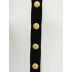 Balmain Contrast trim Cardigan