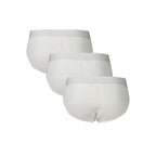 Bikkembergs White Cotton Underwear