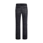 Amiri Black Cotton Straight-Leg Jeans