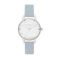 Olivia Burton Blue Artificial Leather Watch
