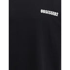 Dsquared² Black Cotton T-Shirt