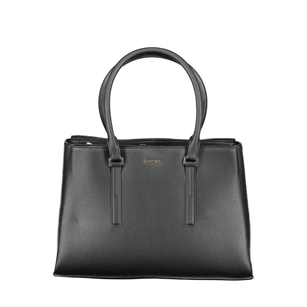 Calvin Klein Black Polyester Handbag