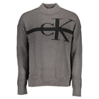 Calvin Klein Gray Cotton Sweater