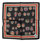 Dolce & Gabbana Multicolor Silk Square Men Foulard Scarf