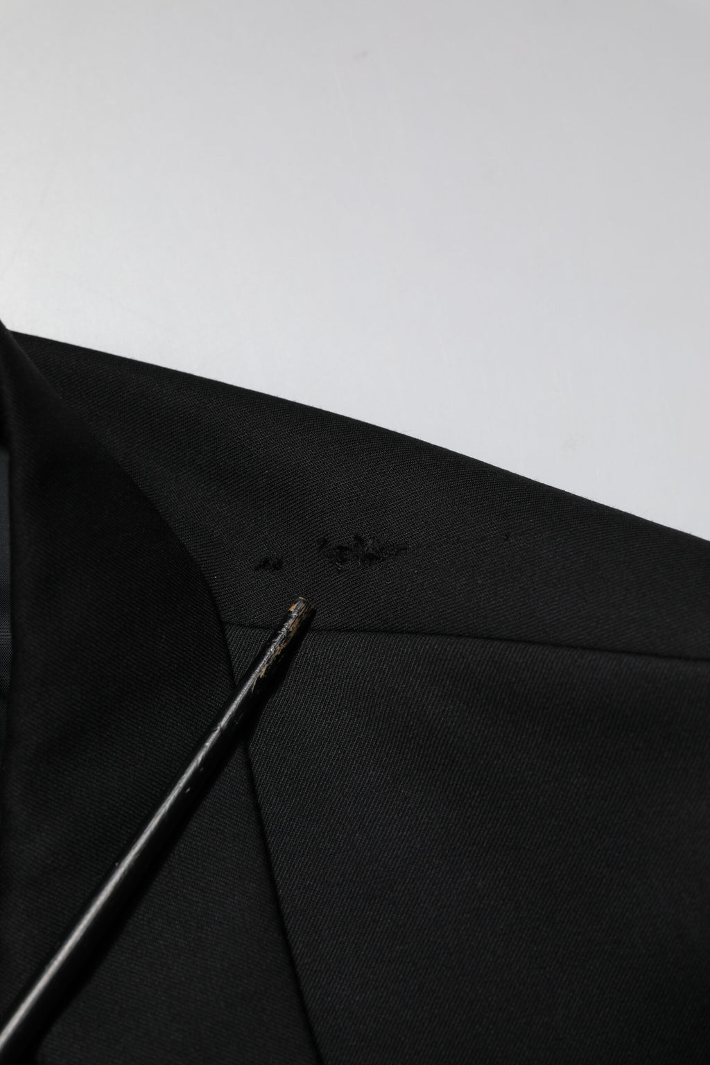 Emporio Armani Black Double Breasted Men Jacket Suit Blazer