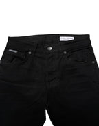 Dolce & Gabbana Black Cotton Skinny Denim Jeans