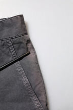 Dolce & Gabbana Dark Gray Cotton Stretch Denim Bermuda Shorts